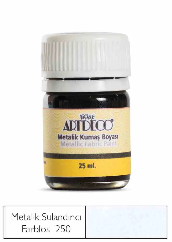 Artdeco 25 Ml Metalik Kumaş Boyası İçin Sulandırıcı 11a-250