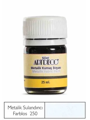 Artdeco 25 Ml Metalik Kumaş Boyası İçin Sulandırıcı 11a-250