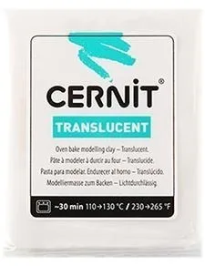 Cernit Fırınlanabilir Seramik Hamuru 56 Gr Yarı Saydam 62005