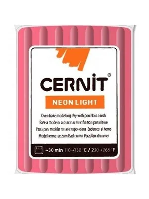 Cernit Fırınlanabilir Seramik Hamuru 56 Gr Neon Kırmızı 56400