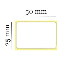 Tekno 25x50 Laser Etiket 4400 Lü Bk-2044