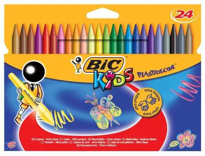 Bic Plastıdecor Pastel Boya 24 Lü 8297724