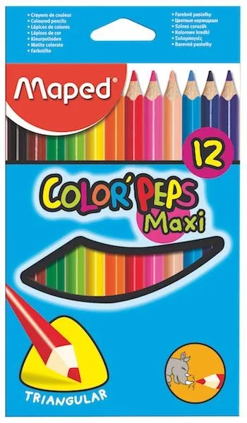 Maped Color'peps Maxi Kuruboya 12 Li 834010