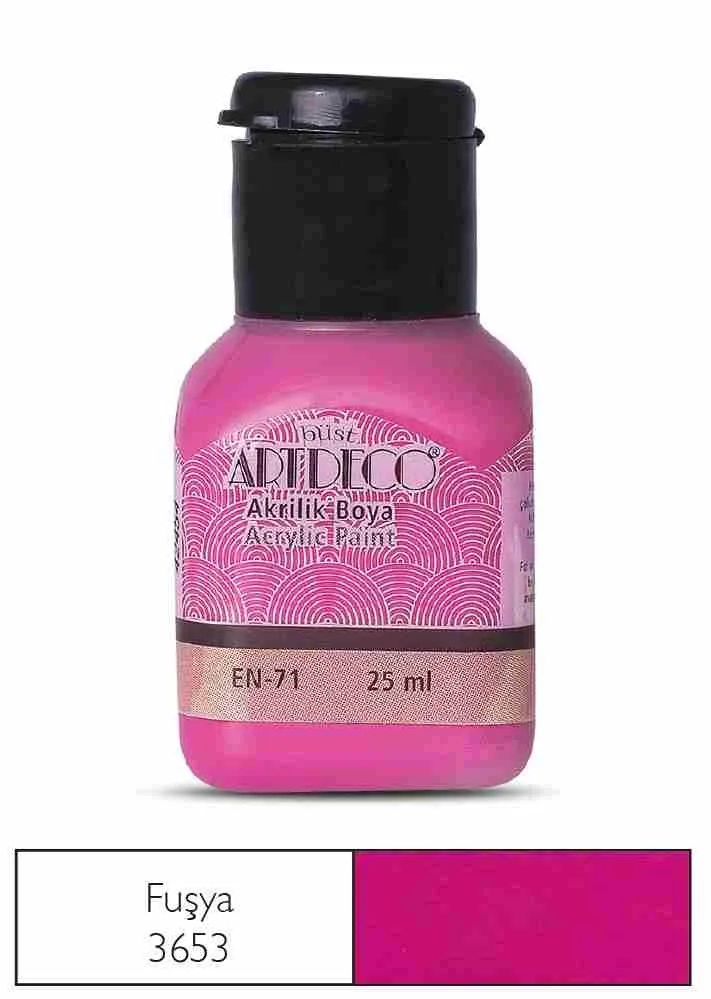 Artdeco 25 Ml Akrilik Boya Fuşya 70a-3653