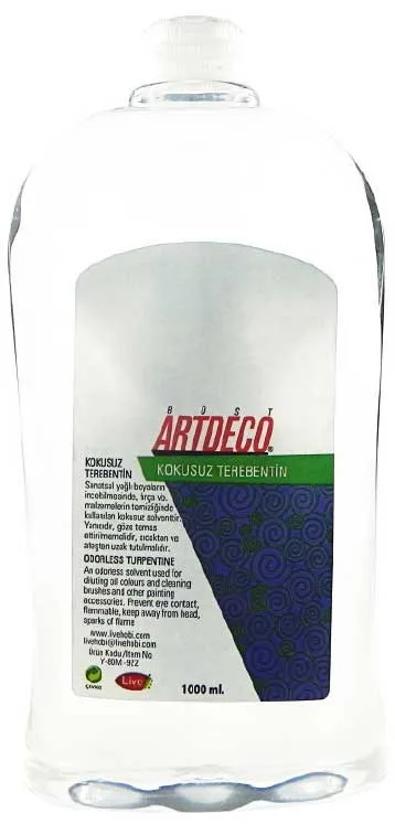 Artdeco 1000 Ml Kokusuz Terebentin 53m-921