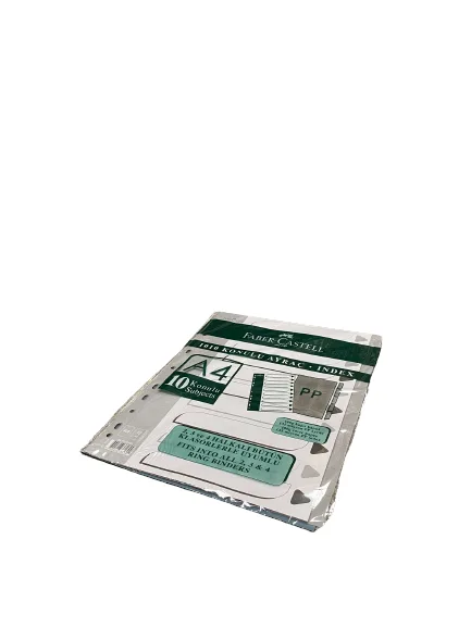 Faber Castell A4 10 Bölmeli Seperatör Fc-1010 5250102