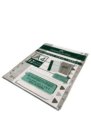 Faber Castell A4 10 Bölmeli Seperatör Fc-1010 5250102