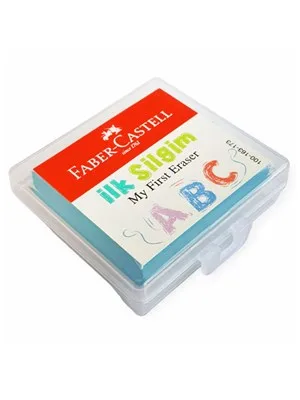 Faber Castell Hamur Silgi Renkli Plastik Kutulu 127321
