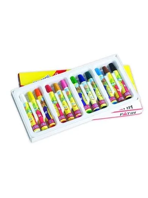 Fatih 12 Renk Pastel Boya Yeni Formül 34012