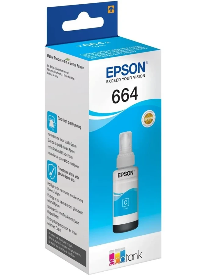 Epson T6642 Orijinal Mürekkep Kartuş Mavi L100/l200