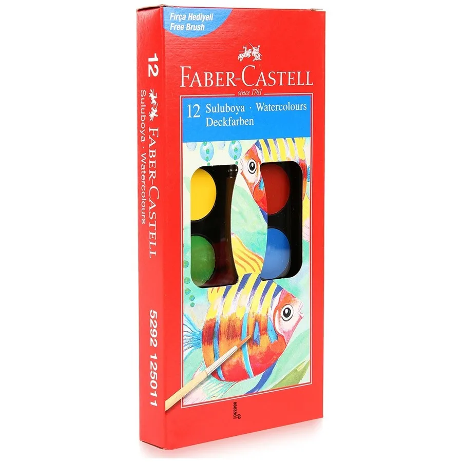 Faber Castell Redline Serisi Suluboya 12 Li 125011