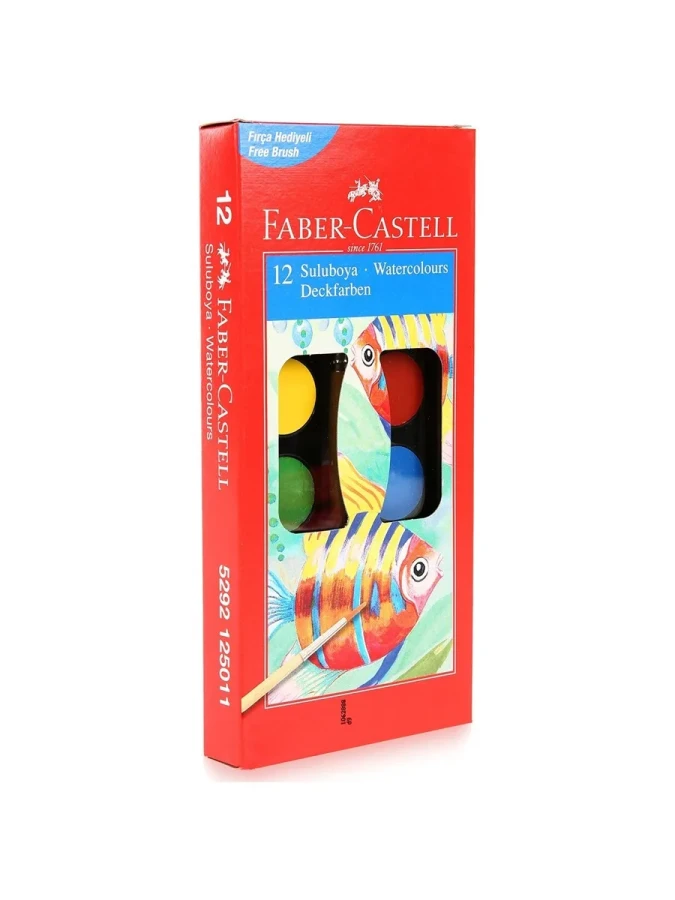 Faber Castell Redline Serisi Suluboya 12 Li 125011
