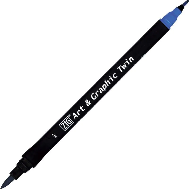 Zig Art Tut-80 Graphic Boyama Kalemi 037 Persıan Blue