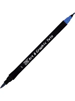 Zig Art Tut-80 Graphic Boyama Kalemi 037 Persıan Blue
