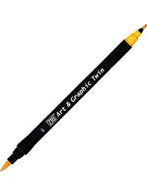 Zig Art Tut-80 Graphic Boyama Kalemi 001 Yellow