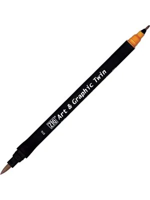 Zig Art Tut-80 Graphic Boyama Kalemi 016 Lıght Brown