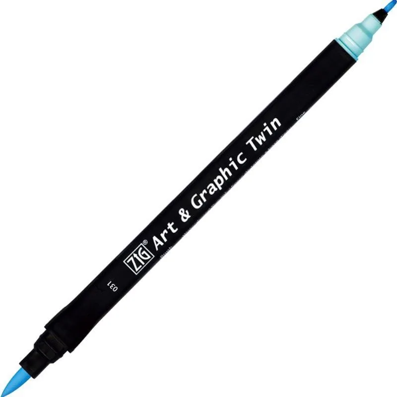 Zig Art Tut-80 Graphic Boyama Kalemi 031 Lıght Blue