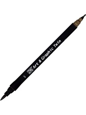 Zig Art Tut-80 Graphic Boyama Kalemi 077 Deep Brown