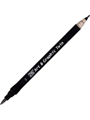 Zig Art Tut-80 Graphic Boyama Kalemi 890 Natural Gray