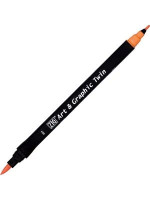 Zig Art Tut-80 Graphic Boyama Kalemi 004 Orange