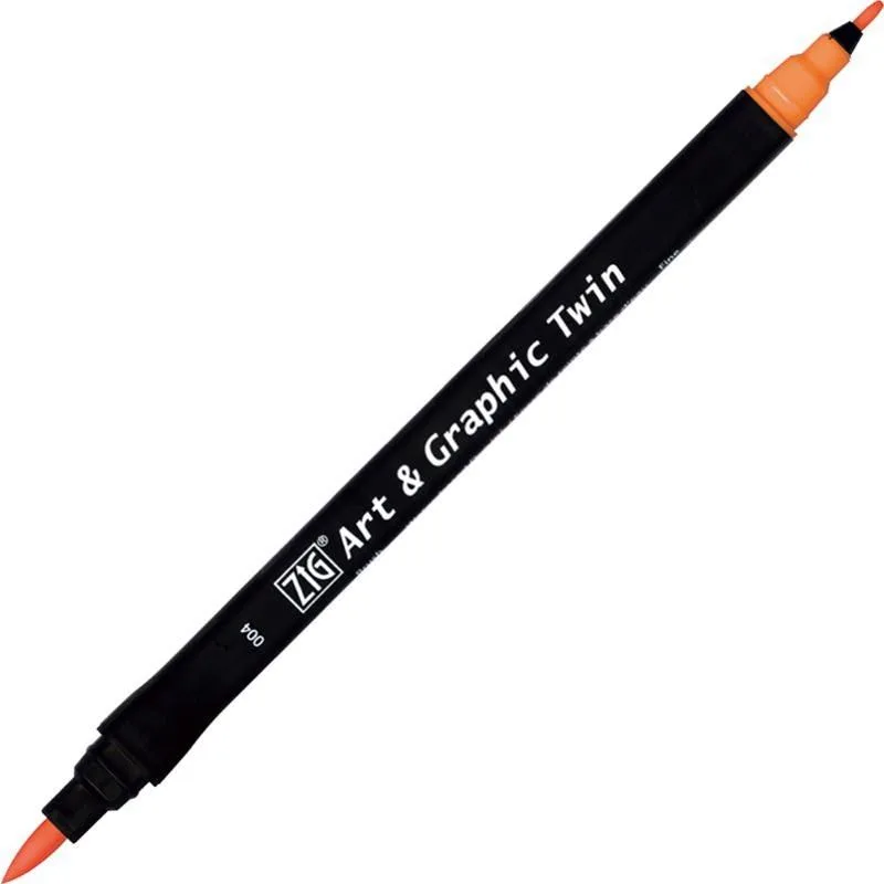 Zig Art Tut-80 Graphic Boyama Kalemi 004 Orange