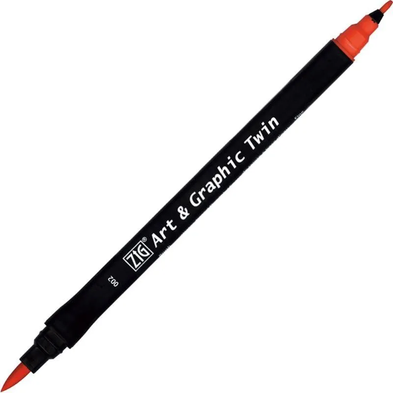 Zig Art Tut-80 Graphic Boyama Kalemi 002 Red