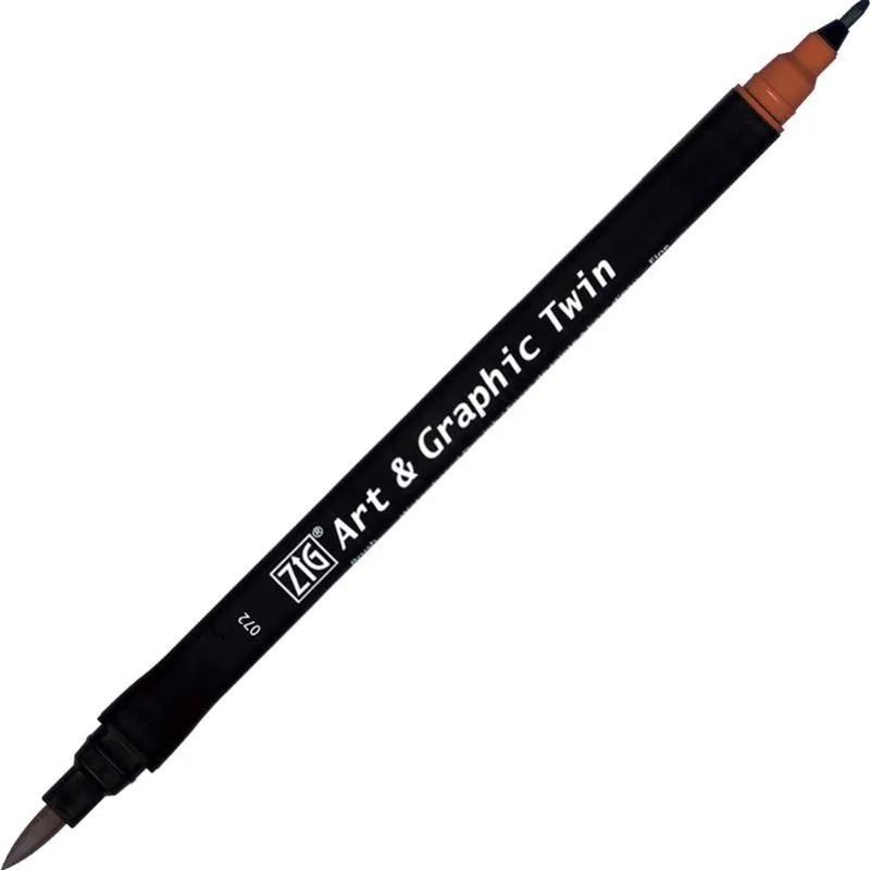 Zig Art Tut-80 Graphic Boyama Kalemi 072 Brown