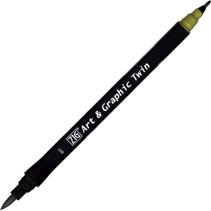 Zig Art Tut-80 Graphic Boyama Kalemi 057 Olıve Green