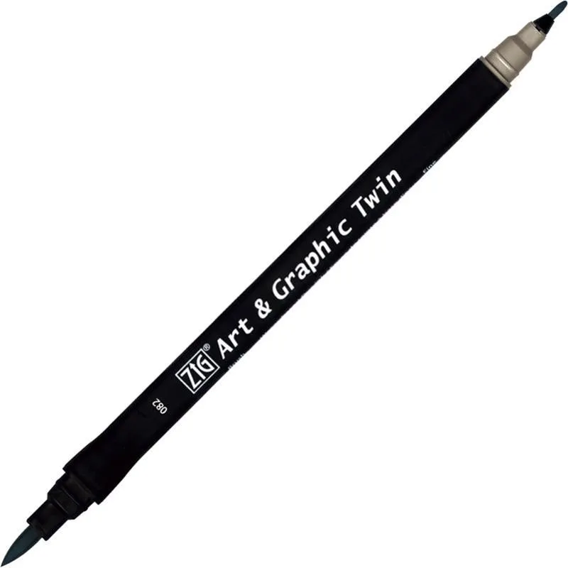 Zig Art Tut-80 Graphic Boyama Kalemi 082 Slate Gray