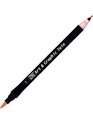 Zig Art Tut-80 Graphic Boyama Kalemi 021 Lıght Pınk