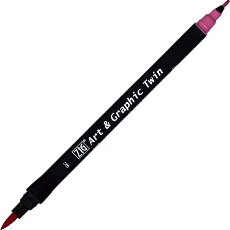 Zig Art Tut-80 Graphic Boyama Kalemi 022 Dark Pınk