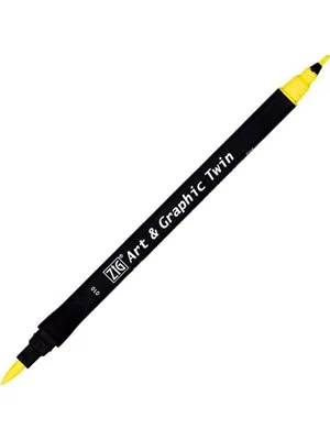 Zig Art Tut-80 Graphic Boyama Kalemi 010 Lemon Yellow
