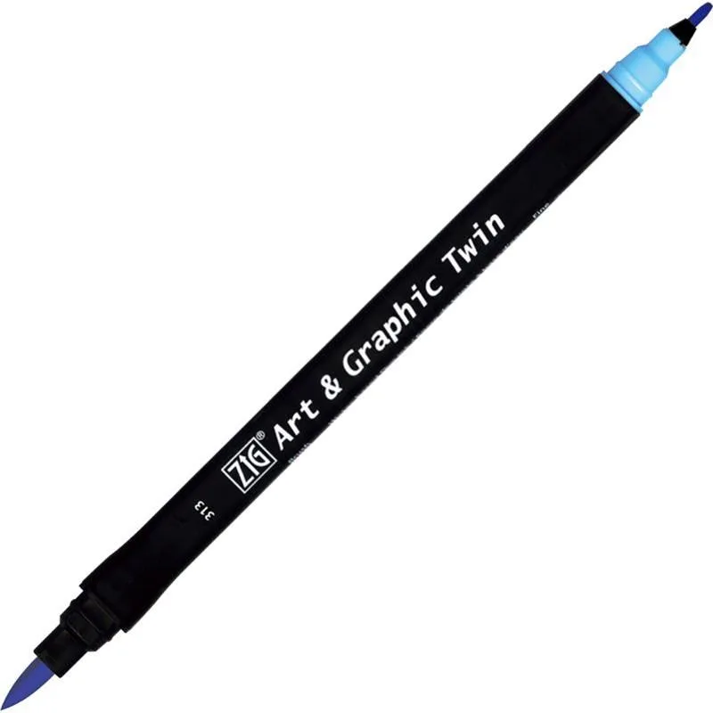 Zig Art Tut-80 Graphic Boyama Kalemi 313 Baby Blue