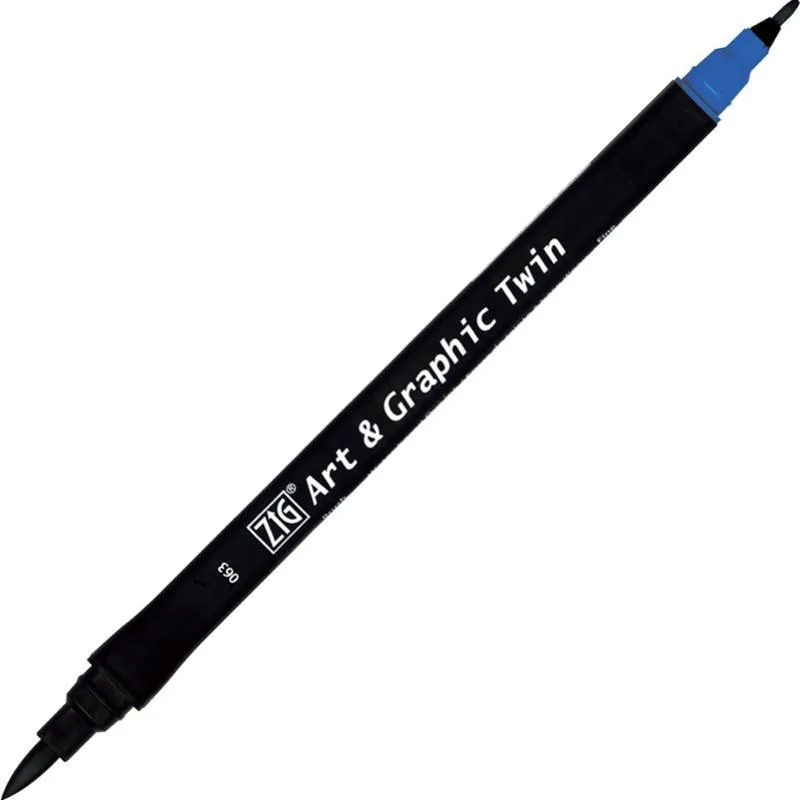 Zig Art Tut-80 Graphic Boyama Kalemi 063 Dull Blue
