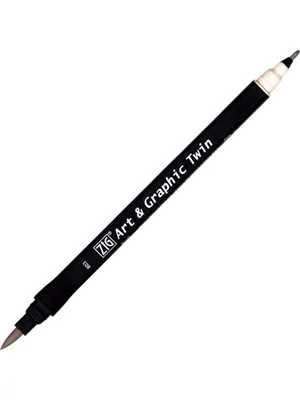 Zig Art Tut-80 Graphic Boyama Kalemi 805 Gray Tınt