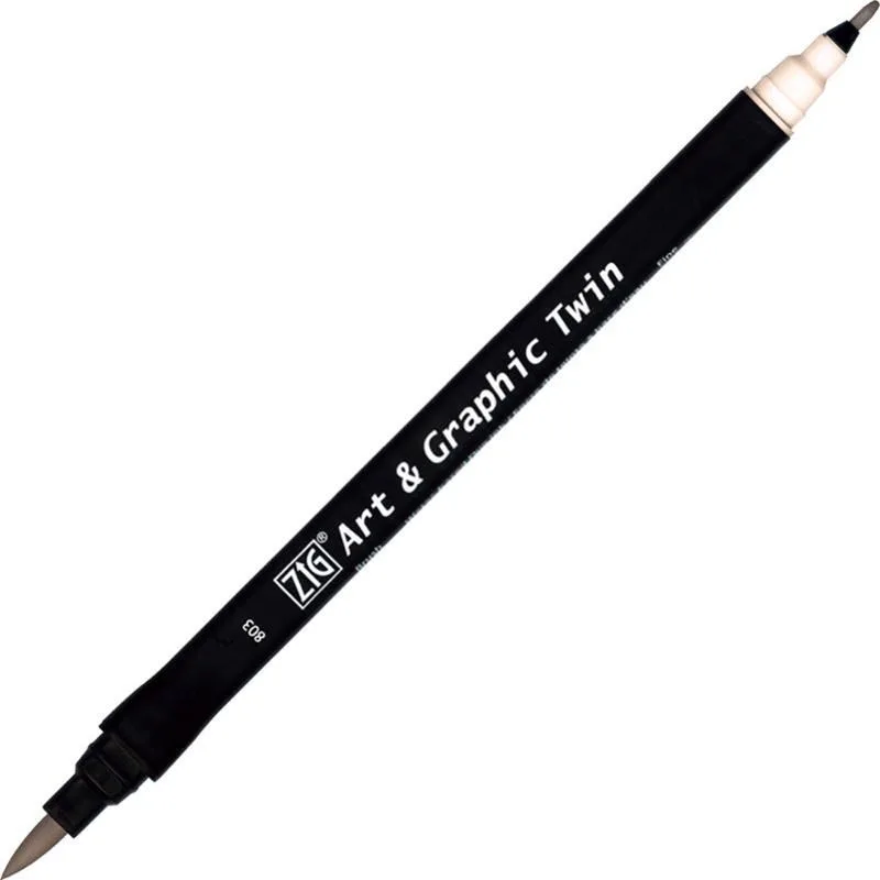 Zig Art Tut-80 Graphic Boyama Kalemi 805 Gray Tınt
