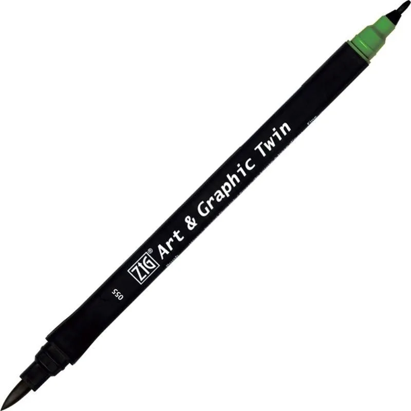 Zig Art Tut-80 Graphic Boyama Kalemi 055 Deep Green