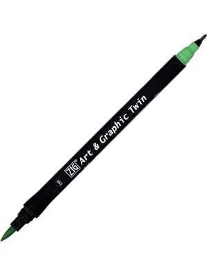 Zig Art Tut-80 Graphic Boyama Kalemi 550 Emerald Green