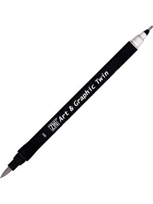 Zig Art Tut-80 Graphic Boyama Kalemi 084 Pale Grey