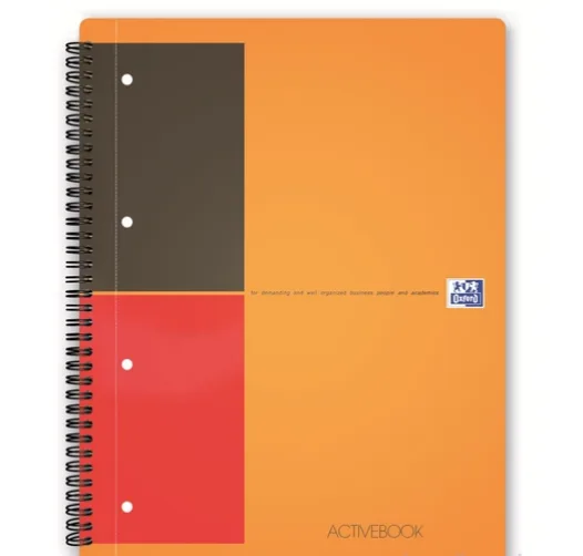 Oxford Internatıonal A4 Spiralli Defter Çizgili 80 Yp 102994