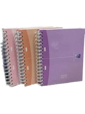 Oxford European A5 Karton Kapak Spiralli Defter Kareli 100 Yp 101371