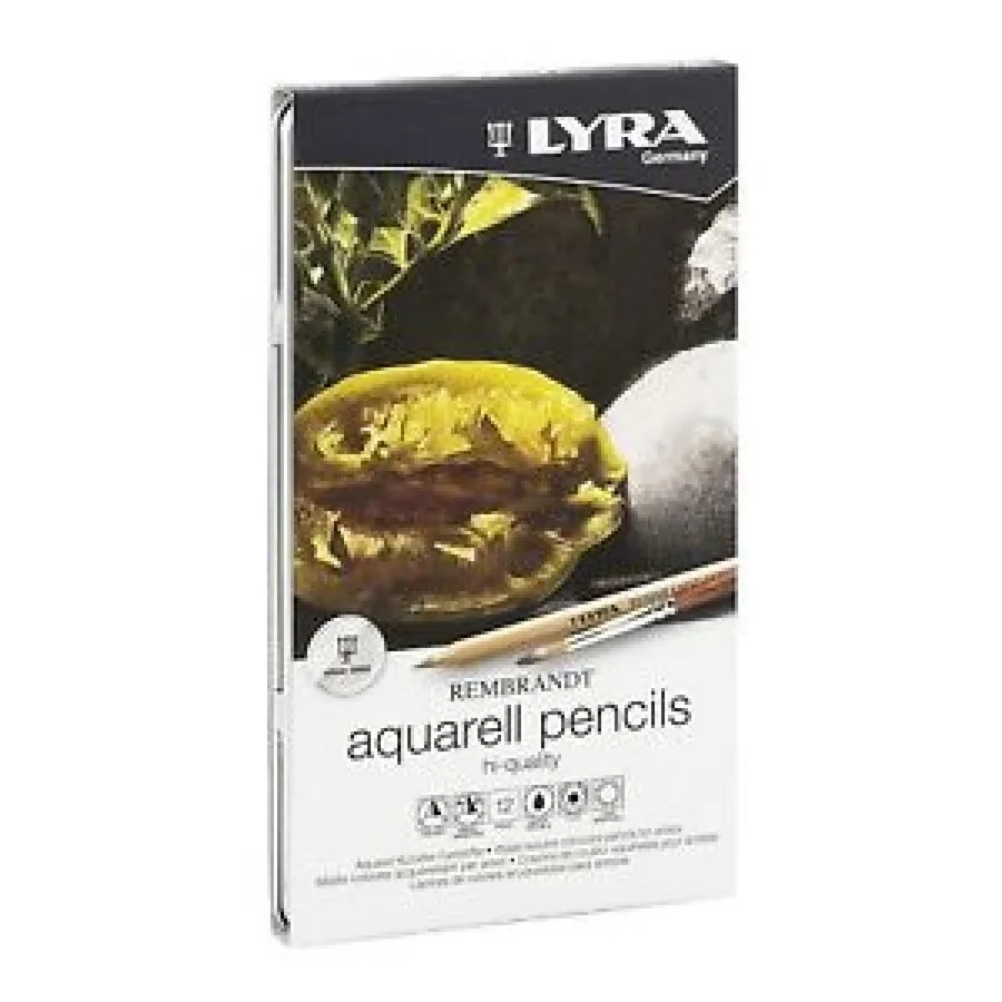 Lyra Rembrandt Aquarell Sulu Boya Kalemi Metal Kutu 12"li L2011120