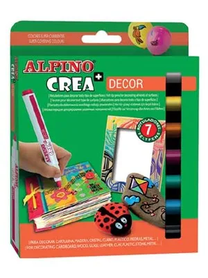 Alpino Crea Dekor Keçeli Kalem 7 Li Ar-133