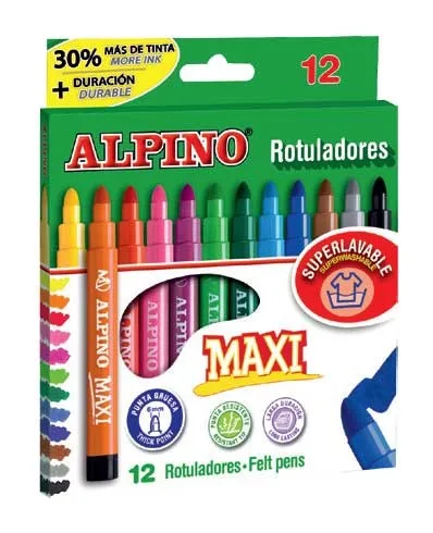 Alpino Maxı Keçeli Kalem 12 Li Ar-06