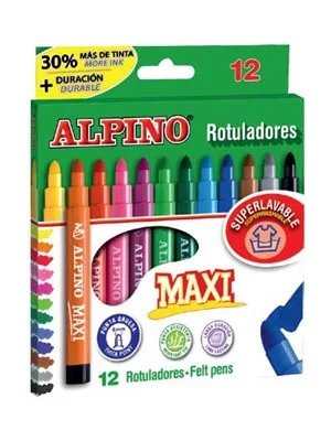 Alpino Maxı Keçeli Kalem 12 Li Ar-06