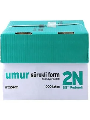Umur 11x24 Sürekli Form 2 Nüsha 60 Gr 1000 Li 5.5