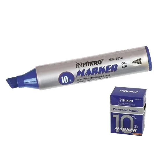 Mikro 6010 Jumbo Marker Kalem Mavi