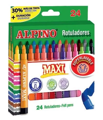 Alpino Maxı Keçeli Kalem 24 Renk Ar-07