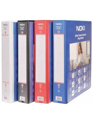 Noki A4 2 Halkalı Klasör D Mekanizmalı 5 Cm Beyaz
