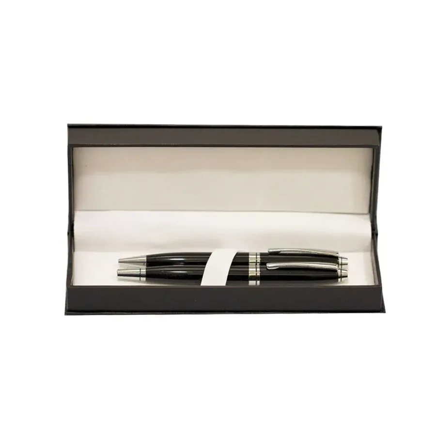 Steelpen 105 Roller Kalem+tükenmez Kalem Seti Siyah